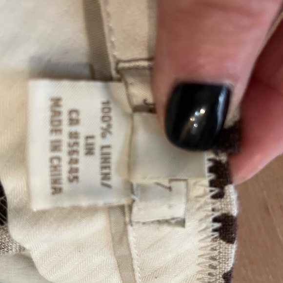 J. Crew | Linen | Cafe Capri - Picture 9 of 9